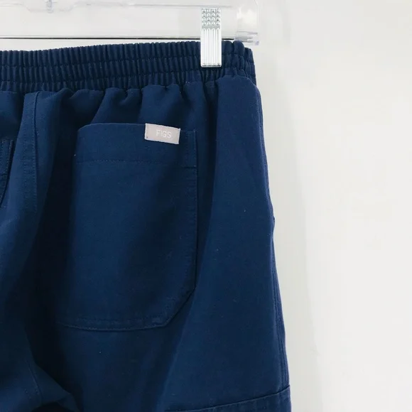 Figs Women's Yola Skinny Scrub Pants Navy Size Small - Picture 4 of 5